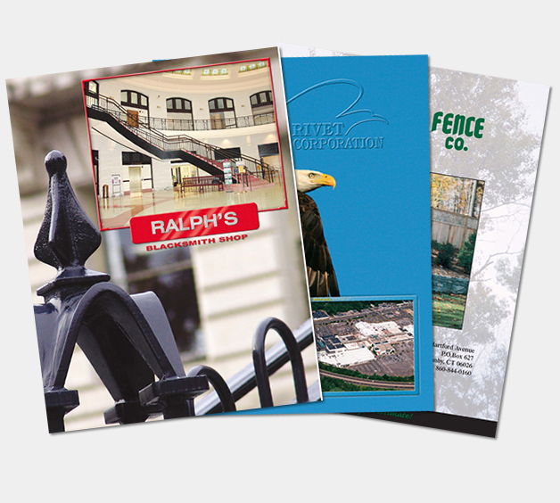 Custom pocket folders by Class A Graphics